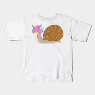 Fancy Snail Kids T-Shirt